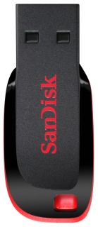 Memorie USB SanDisk Cruzer BLADE 16 GB USB 2.0 Negru