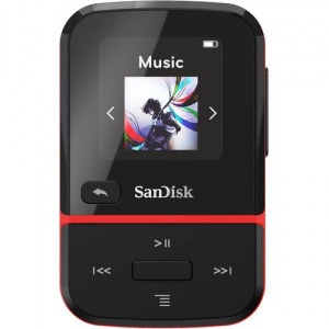 Sandisk CLIP SPORT GO MP3 Player 32GB, Red