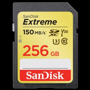 Card De Memorie Sandisk Extreme 256GB Black