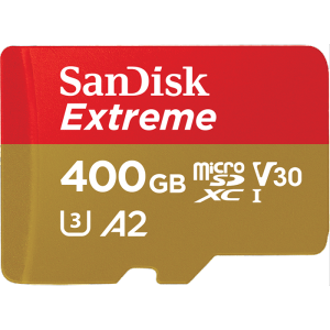 Card De Memorie Sandisk Extreme 400GB, Red-Gold