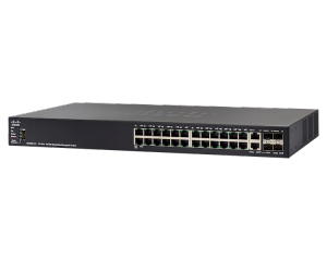 Switch Cisco SF550X-24P 24-port 10/100 PoE Stackable Switch