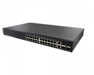 Switch Cisco SG550X-24 24-port Gigabit Stackable Switch