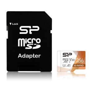 Card de Memorie Silicon Power Superior Pro 256GB + Adapter Orange