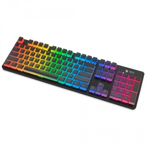 Tastatura Cu Fir SPC Gear GK540 Magna Kailh Iluminata Led Multicolor, Black