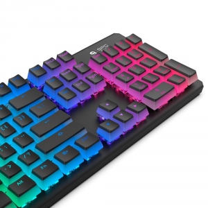 Tastatura Cu Fir SPC Gear GK540 Magna Kailh Iluminata Led Multicolor, Black
