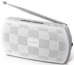 SONY SRF18W.CEV Radio portabil Sony alb
