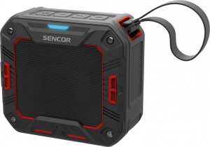 Bluetooth Speaker with IPX5 SENCOR SSS 1050 RED
