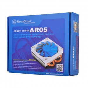 Cooler Procesor Silverstone Argon CPU cooler SST-AR05 92mm PWM, Intel/AMD