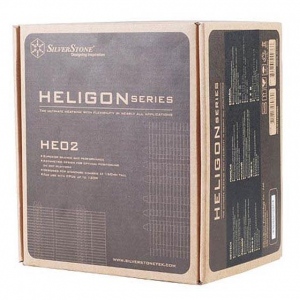 Silverstone Heligon CPU cooler SST-HE02-V2, Low Profile, Intel/AMD, AM4 ready