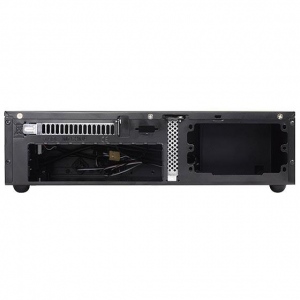 Silverstone Silent Carcasa PC SST-ML05B Milo Slim HTPC Mini-ITX, negru