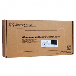 Silverstone Monitor Stand SST-MR01B, aluminium, black