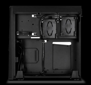 Carcasa Silverstone Gaming Computer Case SST-RVZ02B-W Raven Mini-ITX, with window, black