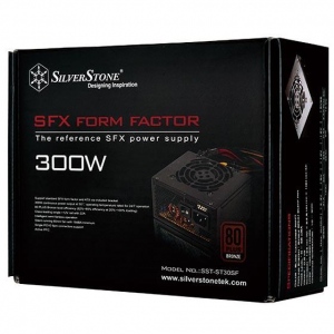 Sursa Silverstone SFX PSU SST-ST30SF v 1.0, 300W 80 Plus Bronze, Low Noise 80mm
