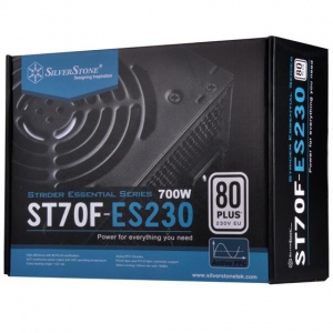 Silverstone ATX PSU SST-ST70F-ES230, 700W 80 Plus, Low Noise 120mm