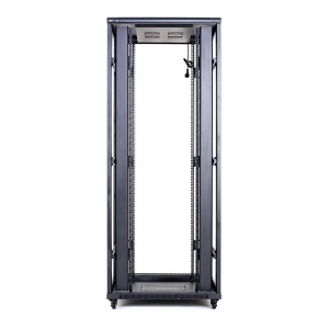 Rack START.LAN Stand Alone 42U 19 inch standing cabinet 800x1000mm black (perf.steel front door