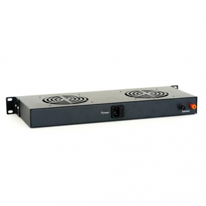 START.LAN 1U Fan tray with thermostate 2 fans depth 19-- rack cabinets LCD scree