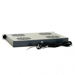 START.LAN 1U Fan tray with thermostate  4 fans depth 19-- rack cabinets