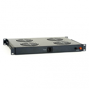 START.LAN 1U Fan tray with thermostate 4 fans depth 19-- rack cabinets LCD scree