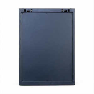 Rack START.LAN wall-mounting cabinet 19-- 18U 600x600mm black (glass front door)