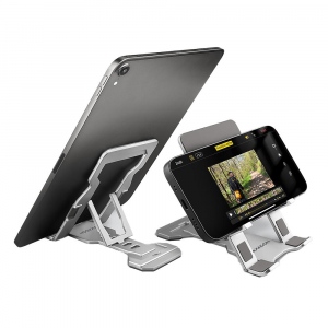 Stand de aluminiu pentru telefoane sau tablete cu dimensiuni intre 4 inch - 10.5 inch