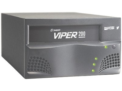 CERTANCE Viper 200 Bundled Solution (LTO Ultrium 100GB Ultra2 SCSI Wide, Internal, Black)