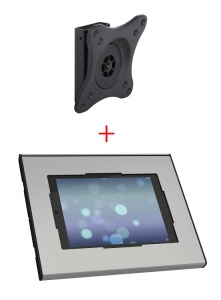 Suport tableta de perete cu Multibrackets 3497 si Vogel-s PTS2010, securizat, rotabil in jurul axului 360 grade