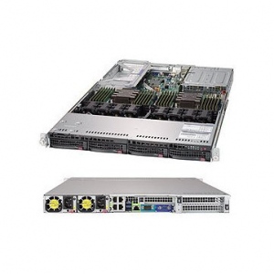 Server Rackmount SuperMicro SYS-6019U-TR4 1U Ultra 2 Xeon Scalable Processors Support C621 Chipset 750W PS (redundant Platinum)