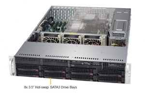 Server Rackmount Supermicro 6029P-TR Suporta 2 x Intel Xeon Scalable 2nd Gen LGA 3647 RDIMM Neinclusa SYS-6029P-TR