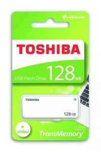 Memorie USB Toshiba USB U203 128GB USB 2.0 White