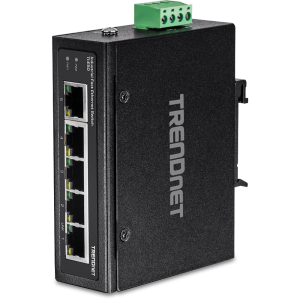 5-Port Industrial Fast Ethernet DIN-Rail Switch