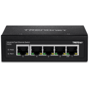 5-Port Industrial Fast Ethernet DIN-Rail Switch