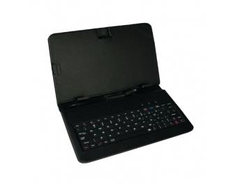 VAKOSS CarcasÄƒ pentru tabletÄƒ 8 --cu tastaturÄƒ TK-550UK, micro USB, negru