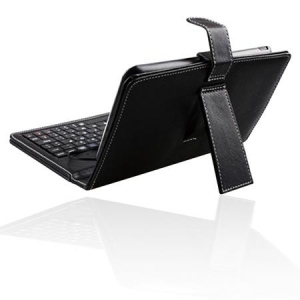 VAKOSS Carcasă pentru tabletă 10,--cu tastatură TK-556UK, micro USB, negru