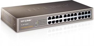 TPLINK TL-SF1024D. TP-Link TL-SF1024D Switch Rack 24x10/100Mbps