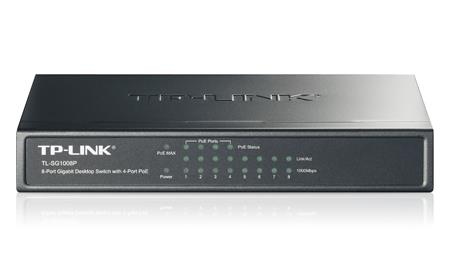 Switch TP-Link TL-SG1008P Poe 8 Porturi 10/100/1000 Mbps