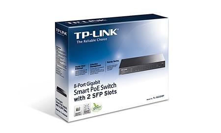 Switch TP-Link TL-SG2210P Poe 8 Porturi 10/100/1000 Mbps