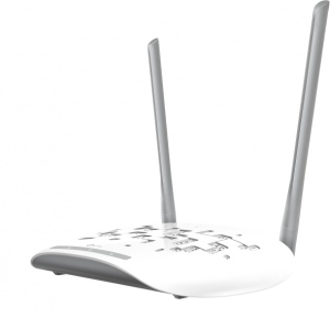 ACCESS POINT TP-LINK wireless  300Mbps, port 10/100Mbps, 2 antene externe, pasiv PoE, 2T2R, Client, Universal/ WDS Repeater, wireless Bridge, WPA/WPA2, QSS 