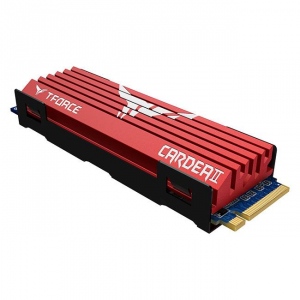 SSD Team Group Cardea II 256GB M.2 PCIe Gen3 x4 NVMe, 3000/1000 MB/s, cooling