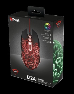 Trust GXT 105 Izza Illuminated Gam Mouse