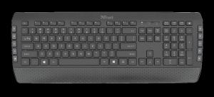 Kit Tastatura + Mouse Wireless Trust Tecla2, Black