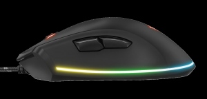 Mouse Cu Fir Trust GXT 900 Qudos RGB Gaming, Black