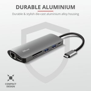 Trust Dalyx 7in1 USB-C Multiport Adapter