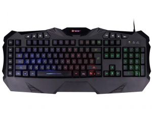 Tastatura Cu Fir TRACER Gamezone HellWay X Iluminata, Led Multicolor, Neagra