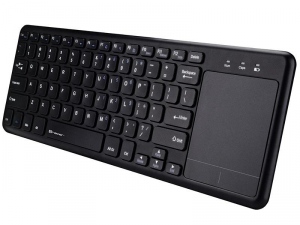 Tastatura Wireless Tracer Smart touchpad RF 2.4 GHz, Black