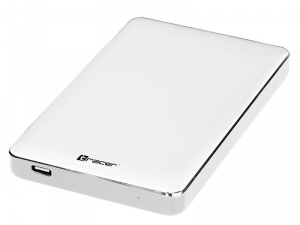 TRACER HDD enclosure USB 3.1 Type-C HDD 2.5-- SATA 725 GLOSSY WHITE