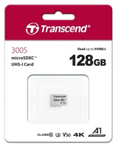 Card De Memorie Transcend USD300S 128GB Class 10, Silver