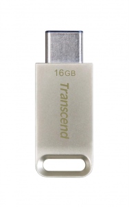 Memorie USB Transcend 16GB Jetflash 850 USB 3.0 Type-C, Silver