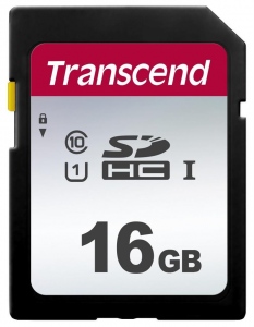 Card De Memorie Transcend SDHC 16GB Clasa 10 Black
