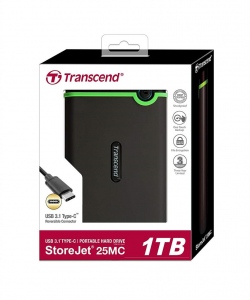 HDD Extern Transcend StoreJet M3 1TB USB 3.1 2.5 Inch