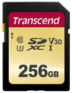 Card De Memorie Transcend SDXC 256GB Clasa 10 